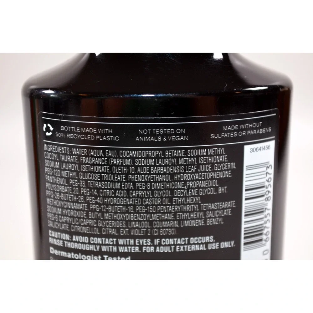 Bath & Body Works Noir Men's Collection 3-in-1 Hair Face Body Wash 10 oz NEW